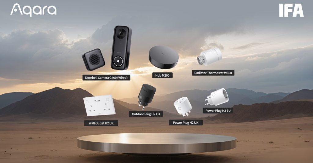 Aqara lancia videocitofono, telecamera esterna e hub video compatibili con Apple.