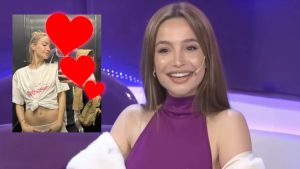 Brenda Asnicar racconta il suo amore per un cantante italiano: “È bellissimo”