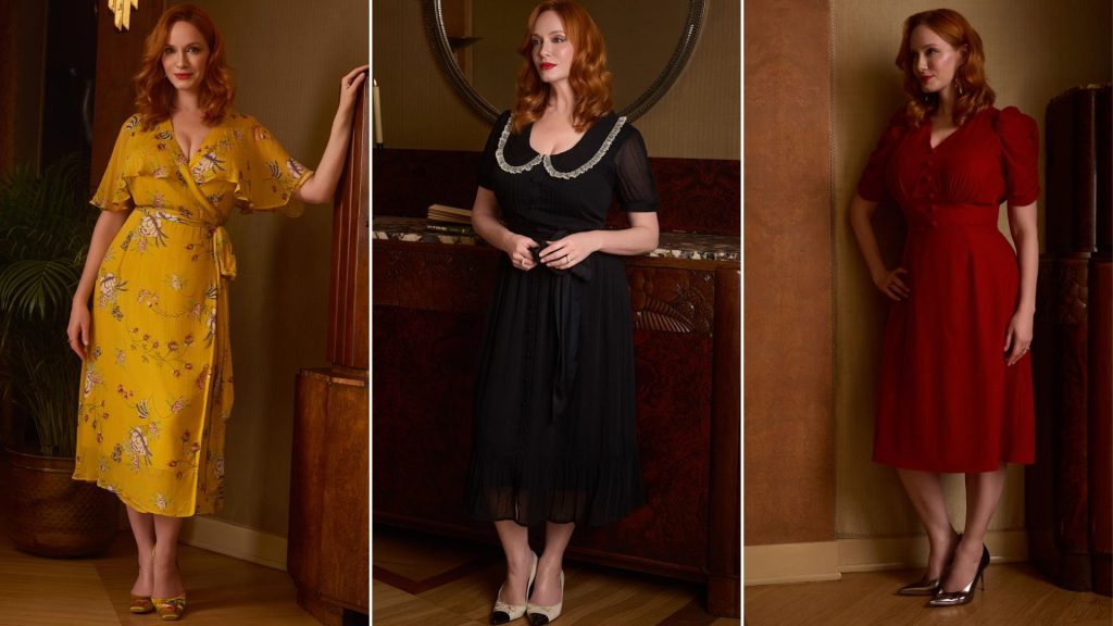 I segreti di Christina Hendricks: la collezione Joanie esalta le forme à clessidra