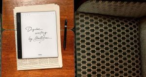 Montblanc lancia il suo nuovo quaderno digitale per scrittori moderni e creativi.