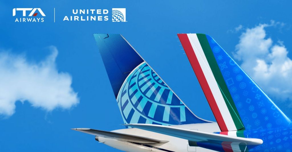 ITA Airways e United Airlines: nuovo accordo di codeshare per voli più connessi.