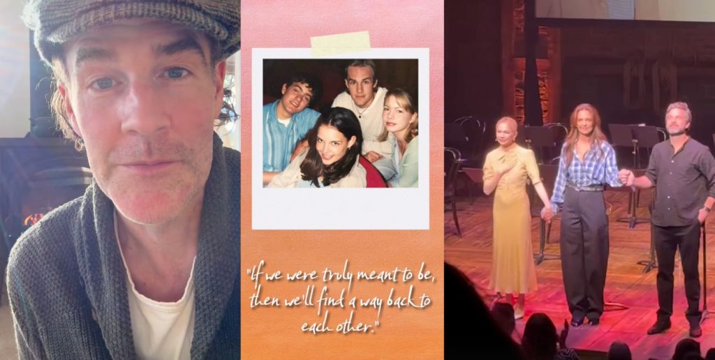 James Van Der Beek rivela la delusione per la mancata reunion di Dawson’s Creek.