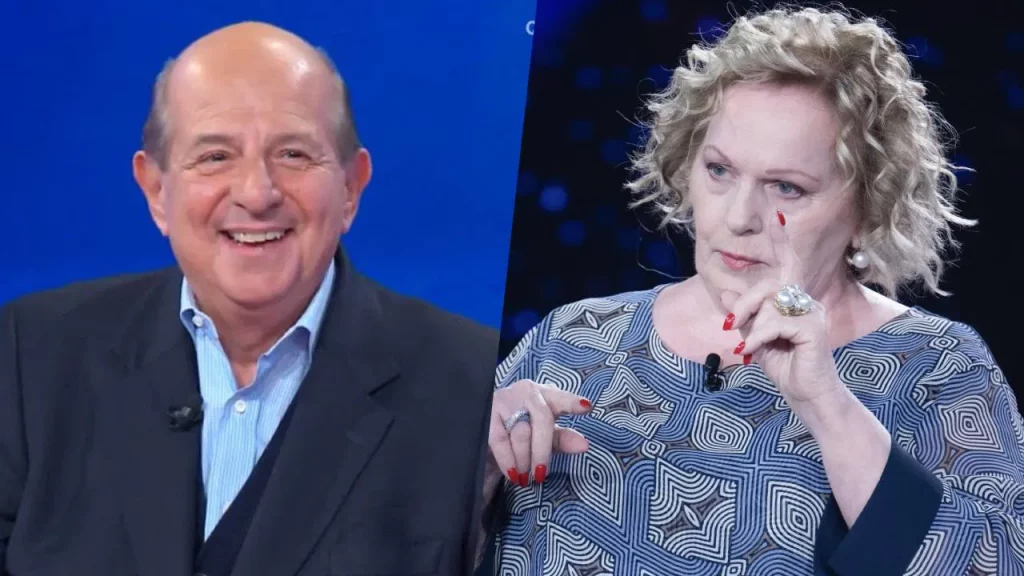 Ricciarelli minaccia schiaffo a Magalli, lui risponde con dure accuse inaspettate