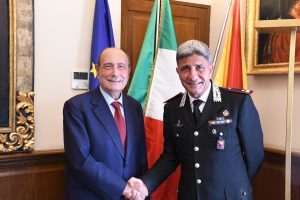 Schifani incontra Ubaldo Del Monaco, nuovo comandante della Legione Carabinieri Sicilia.