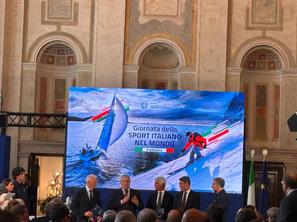 Atleti italiani nel mondo: Tajani celebra il loro ruolo di ambasciatori dello sport.