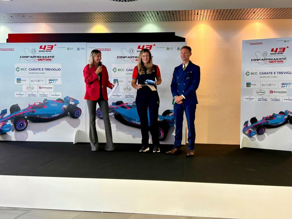 Premio Confartigianato Motori: Riconoscimento al Talento Femminile nel Motorsport MONZA – BRIANZA...