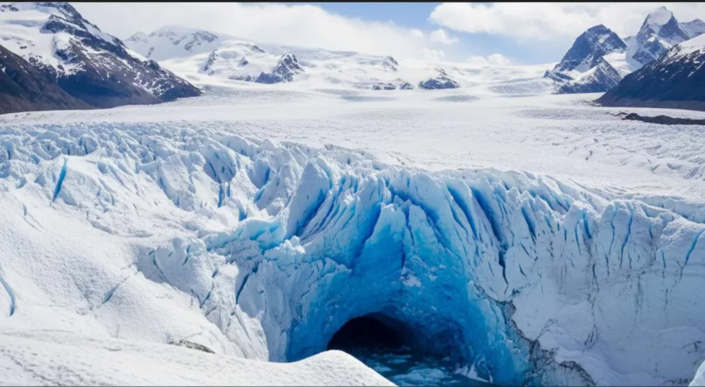 Perché i Ghiacciai Sono Blu all’Interno ma Bianchi in Superficie?