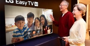 La nuova TV LG: facile utilizzo per anziani, semplicità e comfort a portata di mano.