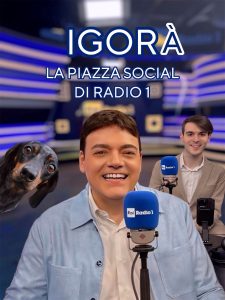 Igor Righetti torna su Radio1 con “Igorà” dal 30 settembre