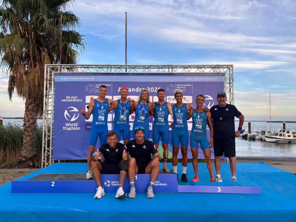 Medaglie Azzurre al World Triathlon Para Cup di Alhandra Risultati Eccellenti per gli Atleti...