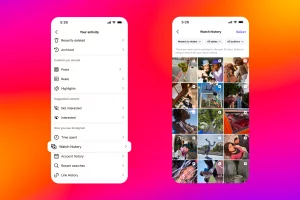 Instagram introduce la funzione per rivedere i tuoi Reels già visti.