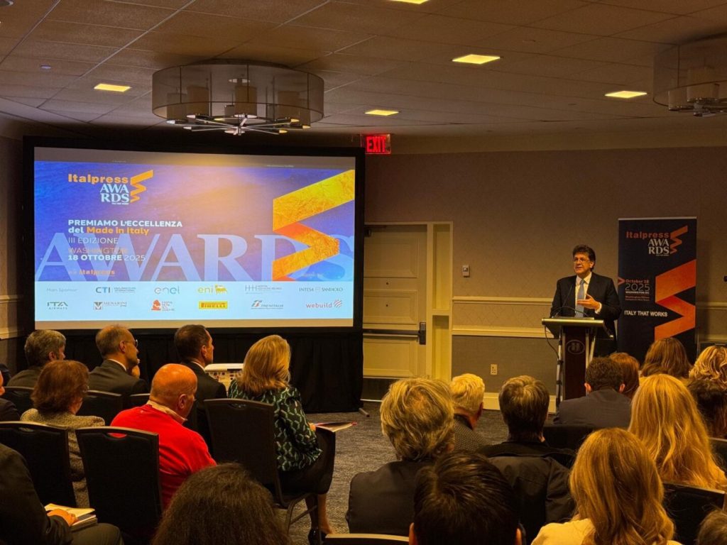 Italpress Awards 2023: Celebrazione a Washington della terza edizione del prestigioso riconoscimento.