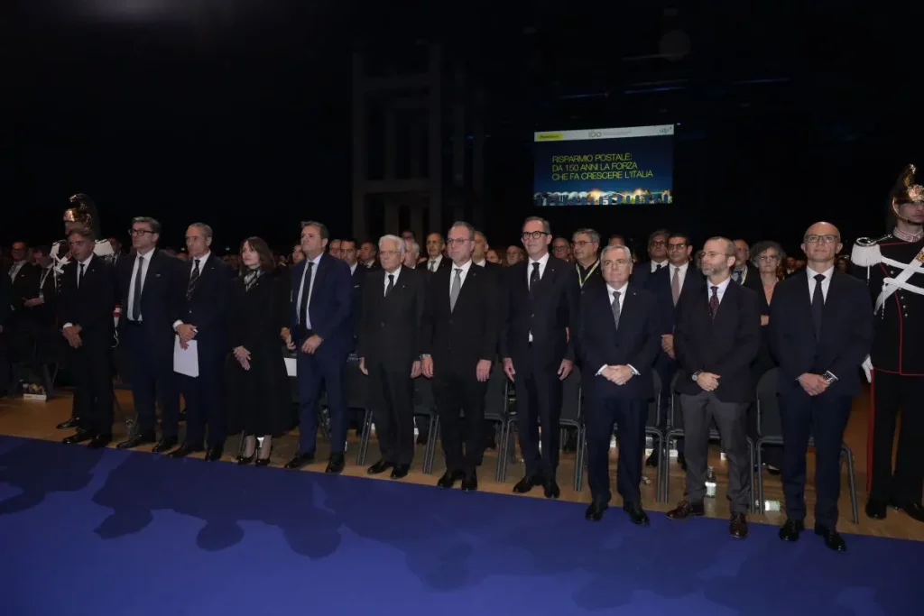 Poste e Cdp festeggiano 150 anni di risparmio postale con Mattarella