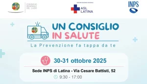 Incontro ‘Consiglio in Salute’ all’Inps di Latina, Aurigemma: un’opportunità per la salute pubblica