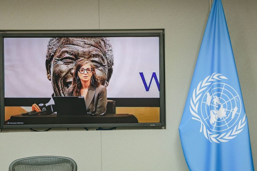 Francesca Albanese e l’Italia: duello all’Onu su accuse di parzialità e giustizia internazionale.