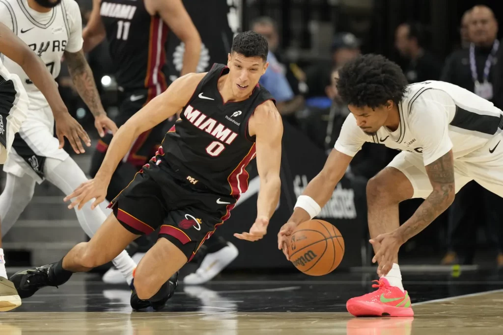 Oklahoma e San Antonio dominano, Miami non basta Fontecchio per la vittoria.