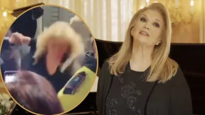 Iva Zanicchi cade dopo concerto, polizia interviene prontamente per soccorrerla