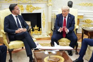 Incontro tra il Segretario Generale della NATO e il Presidente degli Stati Uniti WASHINGTON (STATI...