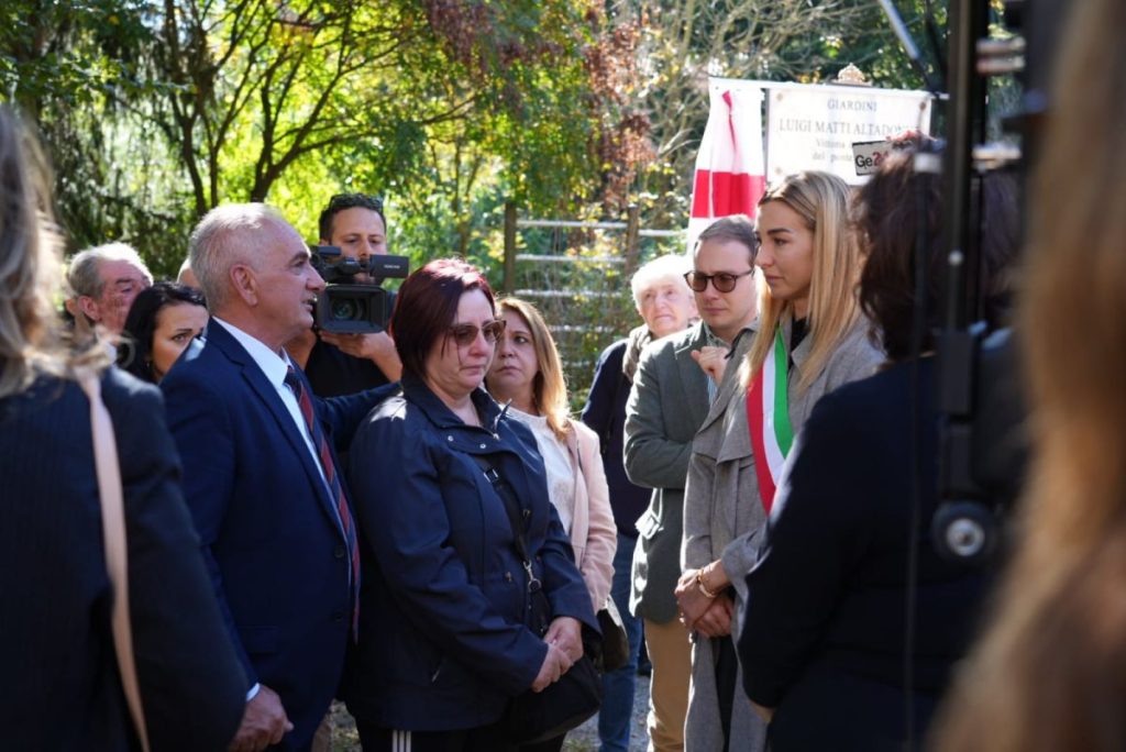 Giardini intitolati a Luigi Matti Altadonna: un tributo al Ponte Morandi e alle sue vittime.