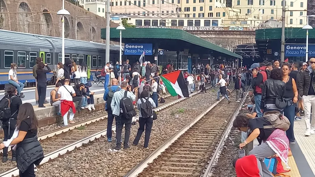 Sciopero Flotilla: binari Genova Principe liberati dopo alcune ore di tensione. Foto esclusive!