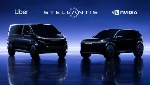 Stellantis collabora con Nvidia, Uber e Foxconn per sviluppare innovativi robotaxi.