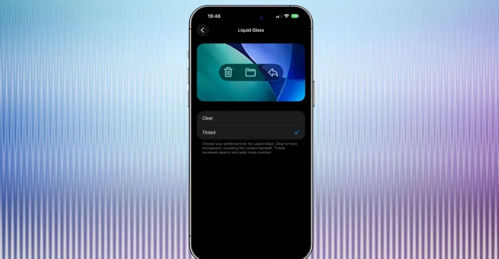iOS 26.1 è disponibile: nuove opzioni per personalizzare Liquid Glass.