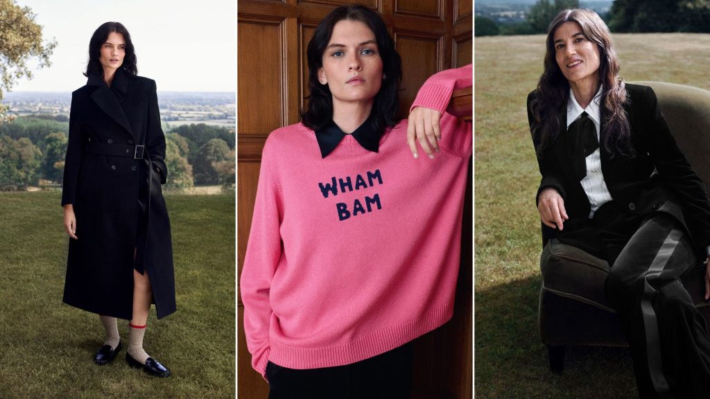 Bella Freud lancia la sua seconda collezione M&S: maglioni slogan irresistibili da non perdere.