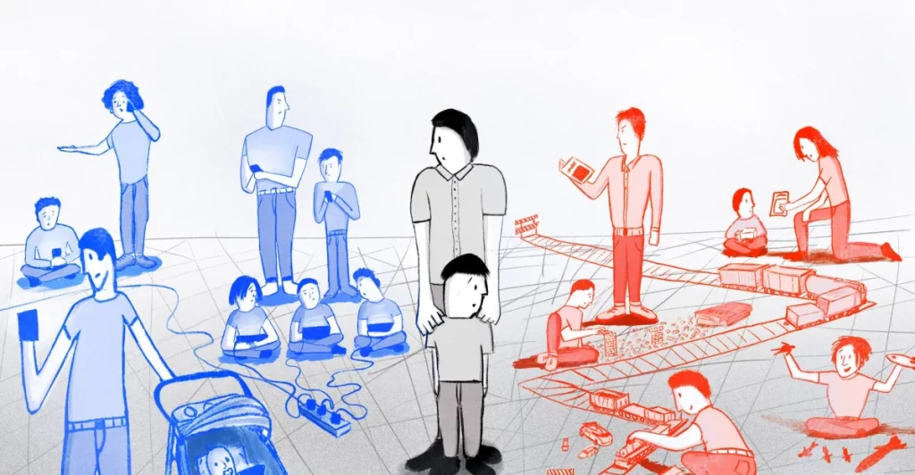 Gestire il tempo di schermo dei bambini: esperienze di lettori e scrittori di Verge