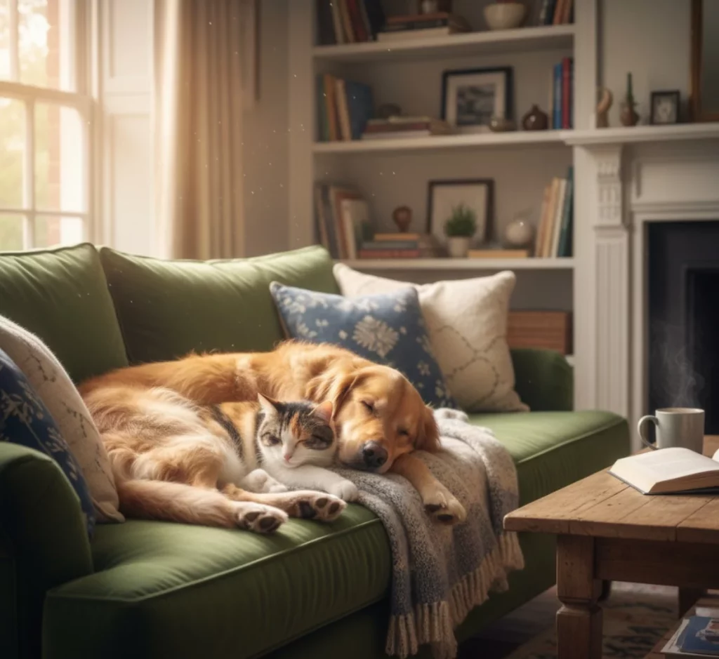 Lo sai perché gli animali domestici sono così affettuosi?