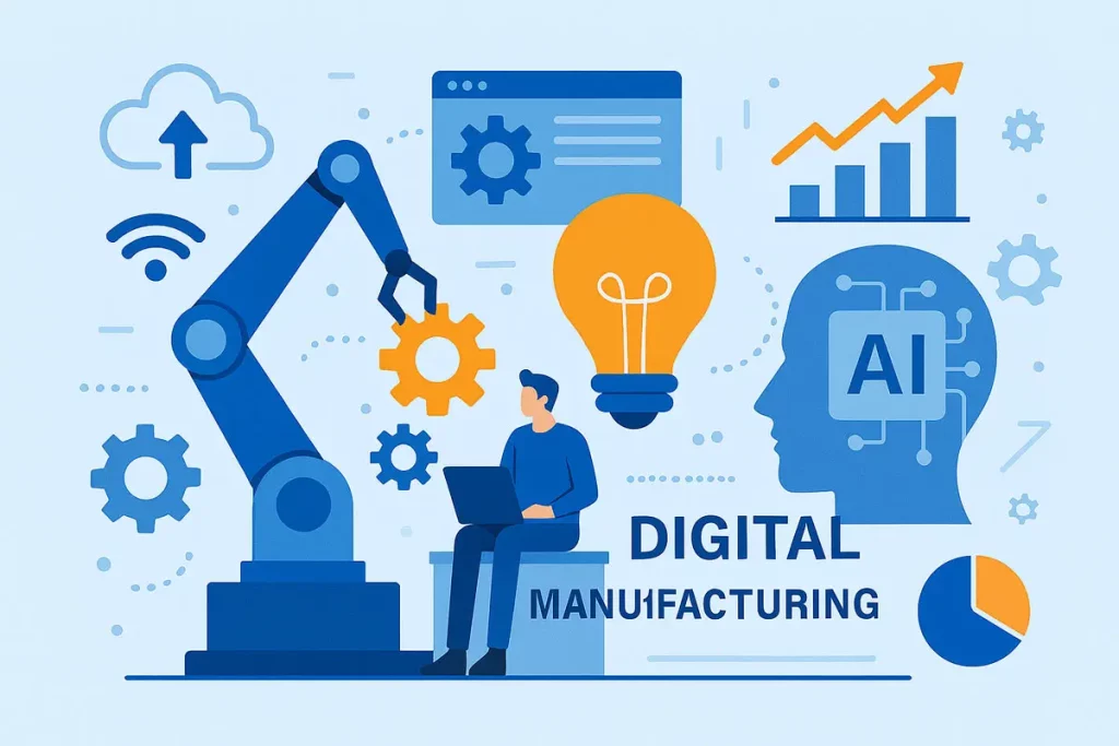 Digital Manufacturing: come SAP e AI trasformano la fabbrica del futuro.