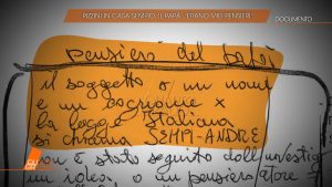 Giuseppe Sempio chiarisce bilicetti trovati in casa: solo appunti e pensieri, niente corruzione.