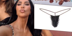 Kim Kardashian lancia perizoma di peli pubici: scopri il motivo dietro questa audace scelta.