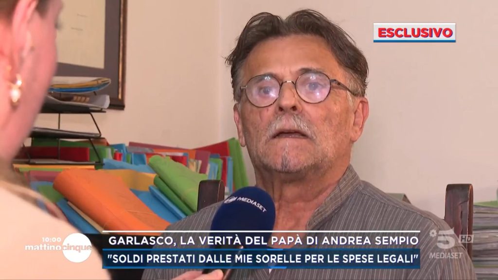 Il padre di Andrea Sempio: ‘I soldi prestati servono per le spese legali’