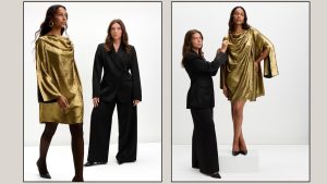 Acquista online il vestito dorato di Casey, vincitrice di Dress the Nation di M&S!