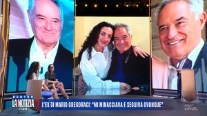 Rosita Gentile svela il suo incubo con Mario Gregoraci: cerca giustizia in “Dentro la notizia”.