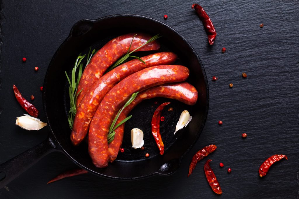 Richiamo della salsiccia toscana al peperoncino per possibile presenza di caseina. Sicurezza alimentare.