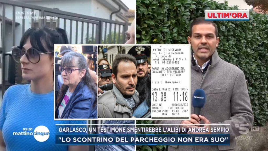 Garlasco: il super testimone svela nuovi dettagli sullo scontrino di Sempio. Ultime notizie.