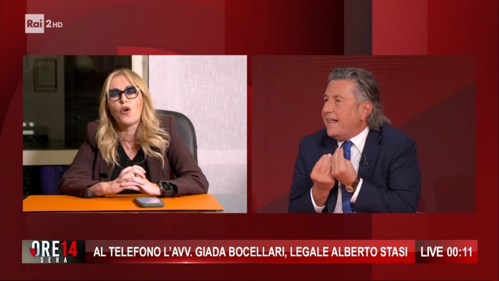 Tensioni a Ore 14: Bruzzone contro avvocati di Stasi, scontro acceso in diretta.