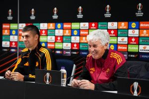 Gasperini: “In Europa è sempre difficile, chi sta bene deve giocare”.