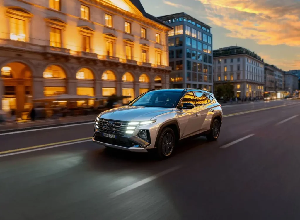 Nuova Tucson Dark Line: “Lascia il segno” con intelligenza artificiale al tuo servizio.