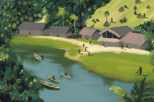 Guardiani indigeni proteggono il trapezio amazzonico, affrontando continue sfide e difficoltà.