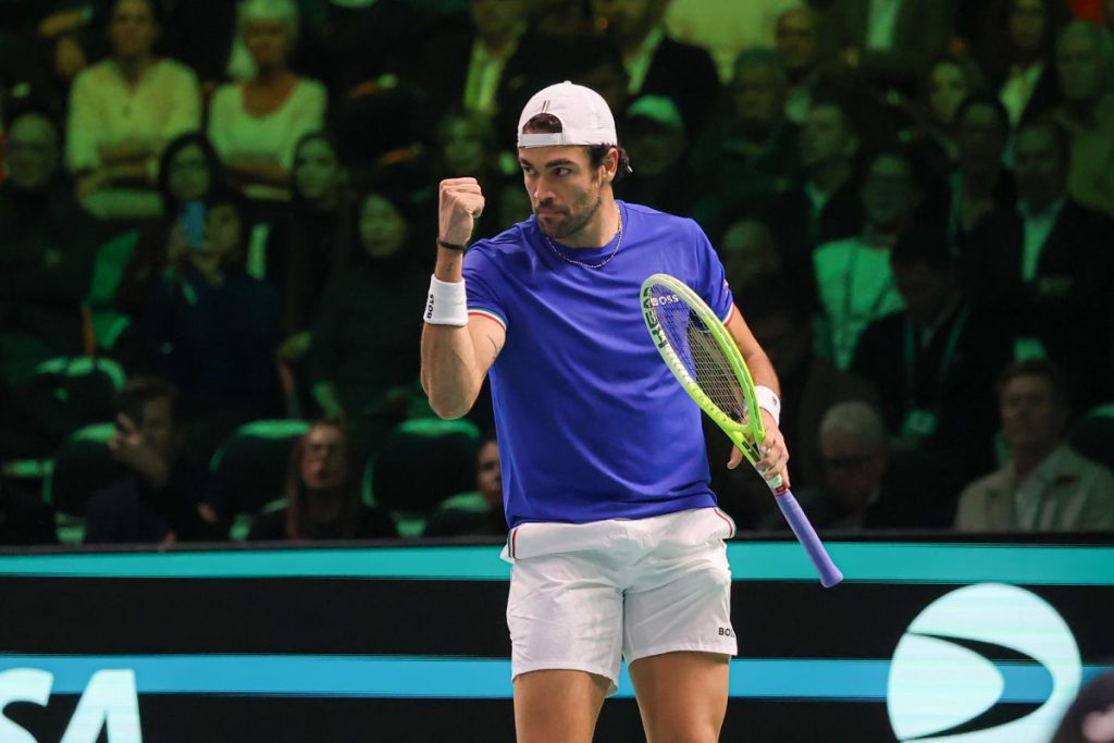 Berrettini trionfa su Collignon, Italia in vantaggio 1-0 sul Belgio nella Coppa Davis.