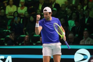 Berrettini trionfa su Collignon, Italia in vantaggio 1-0 sul Belgio nella Coppa Davis.