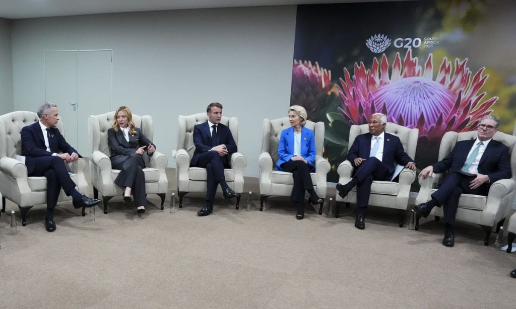 Ucraina: “Piano USA come base, serve ulteriore impegno” affermano G7 e UE.