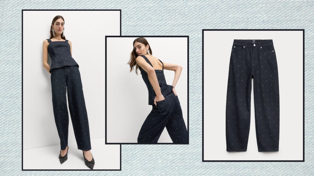 Brilla con eleganza: i jeans M&S perfetti per le festività. Scopri la nuova moda scintillante!