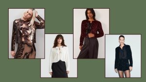 Giubbotti con paillettes e fiocchi: l’outfit perfetto per le feste!