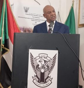 Ambasciatore sudanese in Italia chiede al mondo di fermare i massacri in corso.