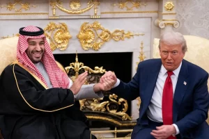 Trump e Mohammed bin Salman: Un Incontro Strategico alla Casa Bianca Accoglienza Impeccabile e...