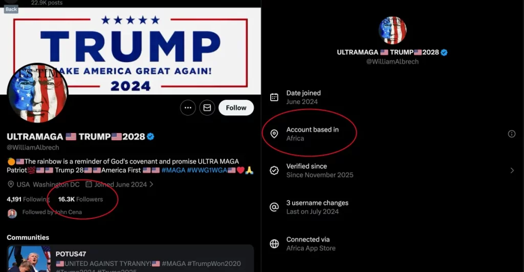 Il problema dei troll esteri su X: una panoramica allarmante sulle dimensioni.