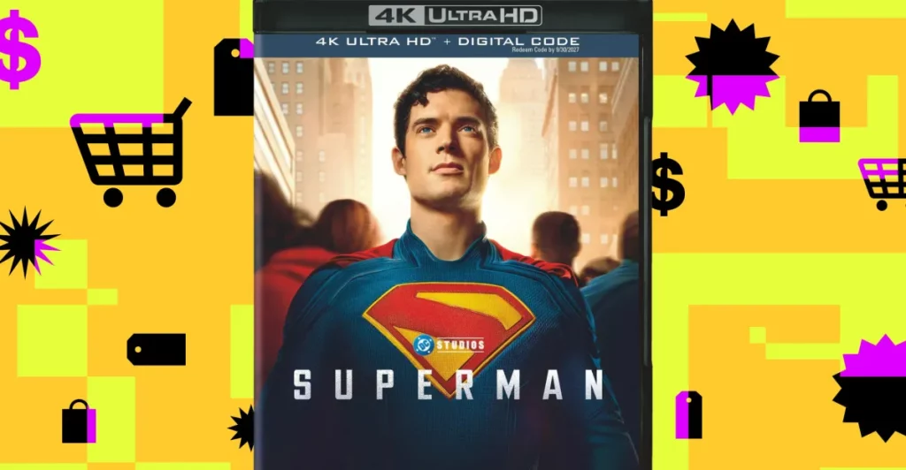 Superman e altri Blu-ray 4K a soli 12,99€ prima del Black Friday!